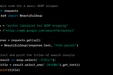 Top Python Libraries for Efficient Google SERP Scraping