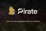 Pirate ARRR Shopify Plugin