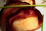 Meat and Poultry — Marinated Scallops Wrapped in Bacon