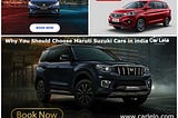 Why You Should Choose Maruti Suzuki Cars in India