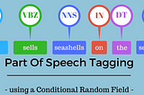 NLP Guide: Identifying Part of Speech Tags using Conditional Random Fields
