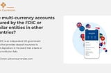 Multi-Currency Accounts