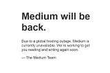 This story is NOT about Medium