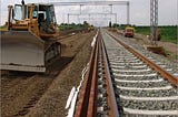 Bulldozer for Railway Construction work