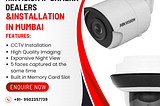Hikvision camera installation in mumbai