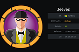 Ethical Hacking Lessons — Jeeves Writeup