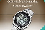 Buy Casio Digital Watches Online in New Zealand at Stonex Jewellers