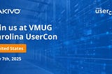 Experience the Latest in Backup Technology at VMUG UserCon in Carolina, May 7th!