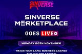 SinVerse Marketplace Launch: Your Comprehensive Guide