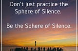Vijay Eswaran On Using the Sphere of Silence to Grow During Times of Difficulty