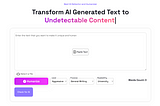 Aihumanize : Best AI Detector and Humanizer || Transform AI Generated Text to Human Content