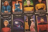 Star Trek themed major arcana tarot cards.