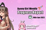 Bunny Girl Weekly Progress Report — — 10th-Jan-2022