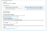 AWS: Accessing an EC2 instance in a Private Subnet using Endpoints