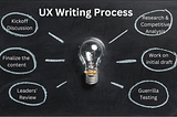 What is the right UX Writing Process?