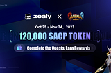 🎁AOF Open Beta Zealy Campaign with 120,000 $ACP Tokens Giveaway