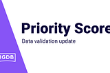 IGDB’s New Priority Score System