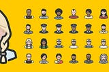 Roundicons.com acquires Diversity Avatars from Iconify.it