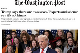 Washington Post Attracts Insecure Gender Crits