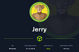 HackTheBox Writeup: Jerry