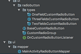 Cómo crear un custom RadioGroup que reconoce distintos custom RadioButtons en Android con Java