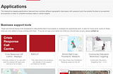 Making an internal geodata portal for the British Red Cross