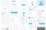 UI/UX Case Study: Designing & developing Smarthome app (Otomate)