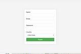 Crafting an Animated Registration Form with HTML and CSS