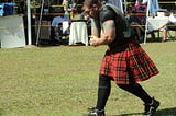 As The Caber Takes Flight