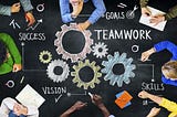 Evolving Dynamics of Teamwork