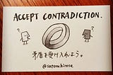 Accept contradiction