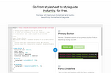 Living styleguides instantly with Runway