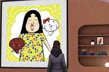 しきぶちゃんを3Dギャラリーに展示してみよう Part-2