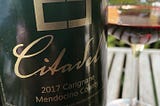 CITADEL: CARIGNANE: Mendocino County California SCORE: 7.0/10. 11% ALC 7.99 Grocery Outlet.