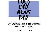 Unequal distributions of vaccines