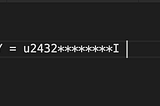 Securing your API key (development phase only)