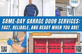 Garage door services Iowa