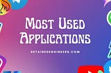 The Most Popular Applications You Must Have For Social Life