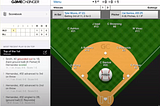 Product design — a case for baseball event data entry app.