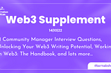 Web3 Supplement 14|10|22