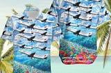 Eastern Airways Embraer 190–100LR Hawaiian Shirt