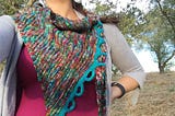 UNIQUE ADDITION TURNS A REGULAR SHAWL INTO FUNCTIONAL ART!