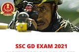 SSC GD EXAM 2021 NOTIFICATION RELEASED PDF DOWNLOAD