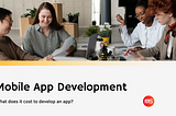 What does it cost to develop an app?