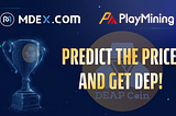 PlayMining and MDEX.COM Christmas campaign! Enjoy your Christmas!