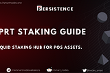Persistence.one (XPRT) Staking guide- How to stake XPRT in Smartnodes.one
