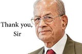 An Open Letter to E. Sreedharan