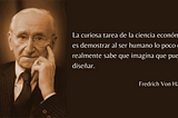 “El uso del conocimiento en la sociedad” de Friedrich Hayek