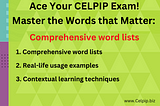 The Most Effective Vocabulary for the CELPIP Exam