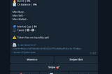 Maestro Sniper Bot Instrukacja cz. 2